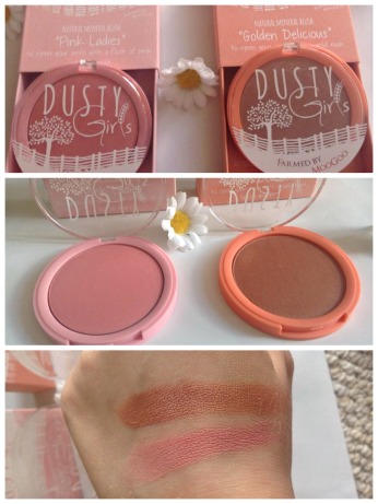 Dusty Girls Natural Mineral Blush Pink Ladies Golden Delicious